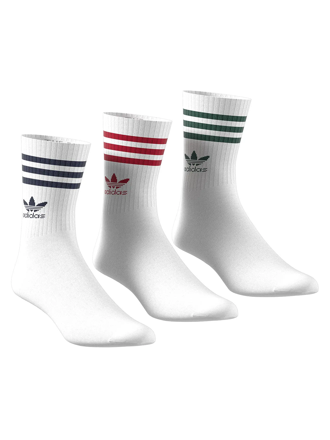 ADIDAS | Socken 3er Pkg. white/nindig | 